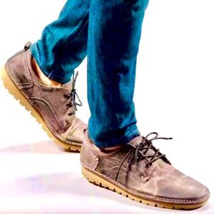 ROAN ARLO DISTRESSED GREENLAND SHOES MEN COLOR TAN SIZE 10